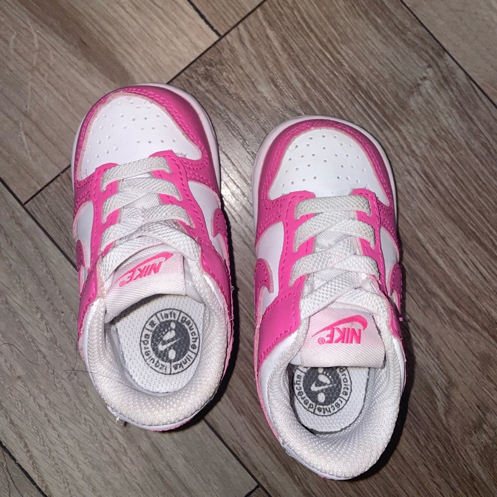 Infant nike sneakers size 4c worn no box see photos still good